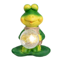 Detail - Solárne záhradné svietidlo Žaba Solárne záhradné svietidlo Žaba