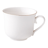 Porcelánová šálka s podšálkou Aura Gold 450 ml AMBITION