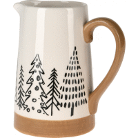 Porcelánový džbán tree natural 17cm 2 druhy