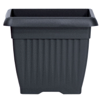 Kvetináč hranatý TERRA 45cm - Antracit PROSPERPLAST