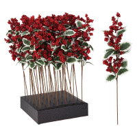 Vetvička BERRY 60cm RED