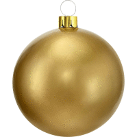 XMAS BALL nafukovací 45cm GOLD