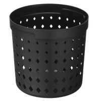 Košík 2,7l Seoul čierny PLAST TEAM