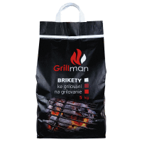 Detail - Brikety na grilovanie 5 kg GRILLMAN Brikety na grilovanie 5 kg GRILLMAN