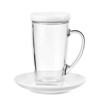 Detail - Hrnček s podšálkou a pokrievkou Alex 400ml GLASMARK Hrnček s podšálkou a pokrievkou Alex 400ml GLASMARK