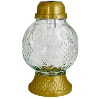 Kahanec solárny 27cm zlatý