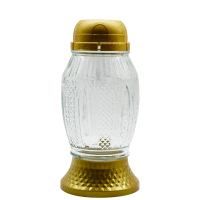 Kahanec solárny 26cm zlatý