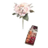 Detail - Kytica ruža + prízdoby 43cm Kytica ruža + prízdoby 43cm