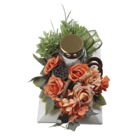 Detail - Aranžmán v miske s kahancom 40x20cm Aranžmán v miske s kahancom 40x20cm