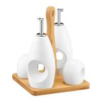 Biela sada na dochucovadlá+podstavec NATURAL AMBITION