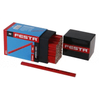 Ceruzka tesárska HB 18cm červený povrch KLC