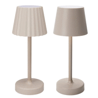 Stolná lampa 26cm CREAM 2 druhy