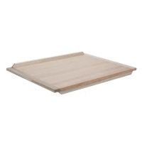 Doska na cesto 70x50cm, drevená KLC