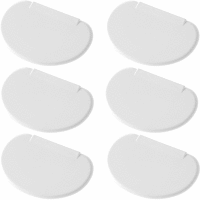 Polguľatá cukrárska stierka – súprava 6 ks, 159x103mm HENDI