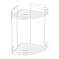 Detail - Pochrómovaná rohová polička do kúpeľne Basic 29x19x19cm JOTTA Pochrómovaná rohová polička do kúpeľne Basic 29x19x19cm JOTTA