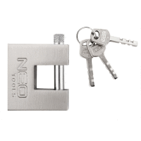 Detail - Visiaci zámok 50mm, 3 kľúče NEO TOOLS Visiaci zámok 50mm, 3 kľúče NEO TOOLS