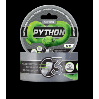 Detail - Vysokopevnostná páska 10m strieborná PYTHON Vysokopevnostná páska 10m strieborná PYTHON