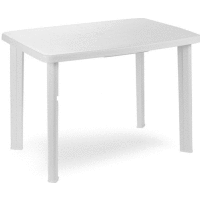 Detail - Stôl FARETTO, biely PRO GARDEN Stôl FARETTO, biely PRO GARDEN