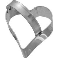 Detail - Vykrajovačka veľká tvar srdce Vykrajovačka veľká tvar srdce