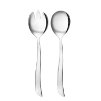 Detail - Sada príborov na šalát lyžica a vidlička Wave 24 cm AMBITION Sada príborov na šalát lyžica a vidlička Wave 24 cm AMBITION