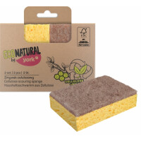 Detail - Špongia ECO prírodná 2 ks YORK Špongia ECO prírodná 2 ks YORK