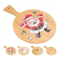 Servírovací podnos bamboo XMAS 4 druhy