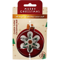 Vykrajovačka Vianočná guľa 8x8,8x2cm