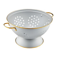 Detail - Cedník s úchytmi Royal šedý 24 cm AMBITION Cedník s úchytmi Royal šedý 24 cm AMBITION