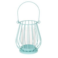 Lampáš WIRE SOFT MINT 11,2x11,2x13,5 cm MY HOME