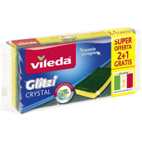 Glitzi Crystal 2+1ks zelená stredná VILEDA