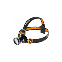 Detail - Čelová baterka 400 lum, zoom, CREE R5, 3xAAA NEO TOOLS Čelová baterka 400 lum, zoom, CREE R5, 3xAAA NEO TOOLS